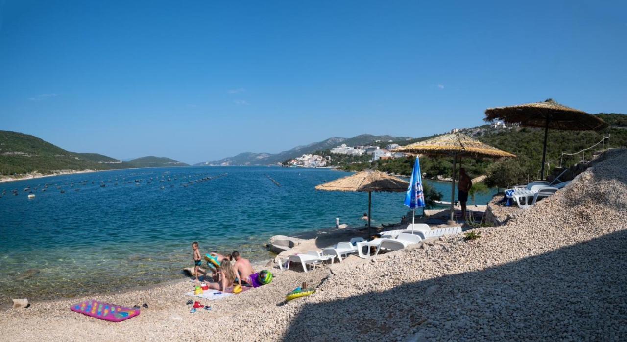 Beautiful Fully Renovated Apartment By The Sea, Large Balcony With Enchanting Views Neum Exterior foto