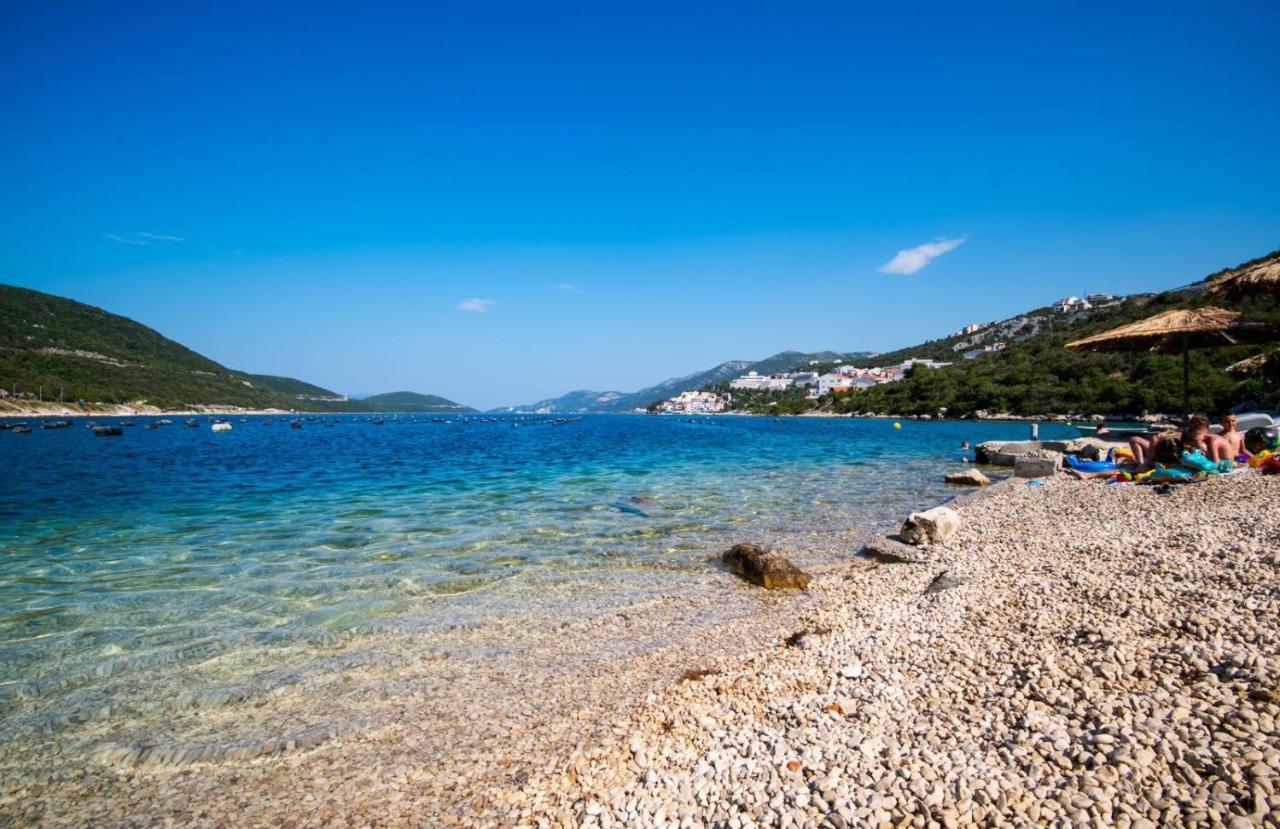 Beautiful Fully Renovated Apartment By The Sea, Large Balcony With Enchanting Views Neum Exterior foto